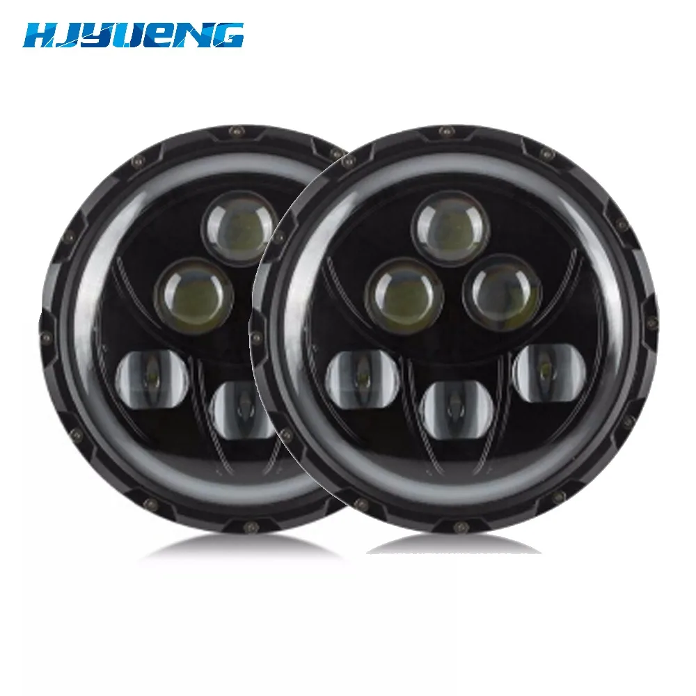Круглые для виллиса 7inch LED лампы белого DRL гало глаза Ангела для J ЕЭП Хаммер мотоцикл Harley 7 дюймов светодиодные фары для J Вранглер JK в иип Круглые для виллиса 7inch LED лампы белого DRL гало глаза Ангела для J ЕЭП Хаммер мотоцикл Harley 7 дюймов светодиодные фары для J Вранглер JK в иип