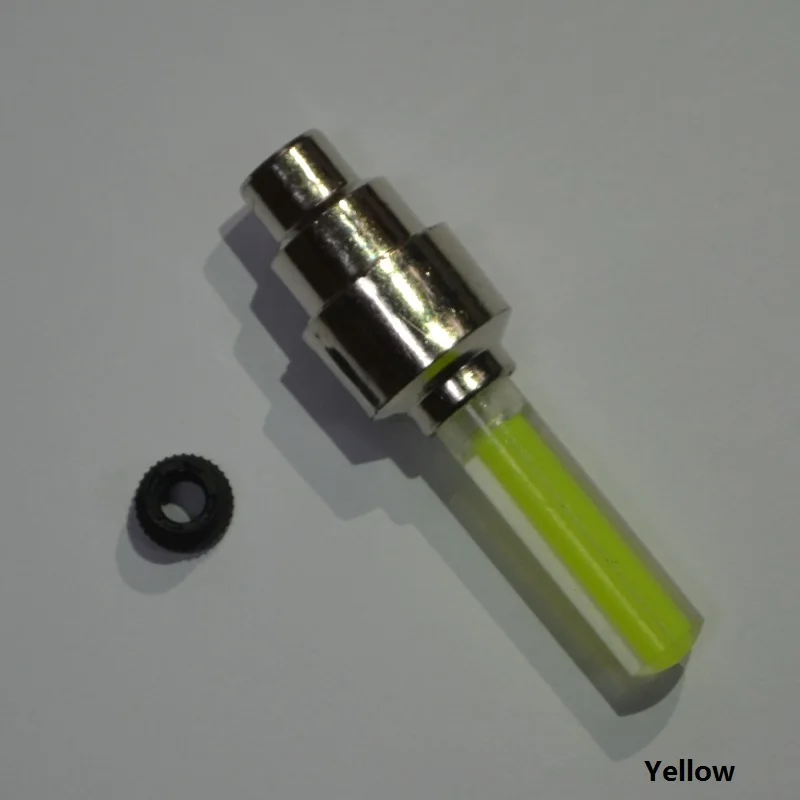 Perfect Hot Bicycle Cycling Tyre Wheel Valve Neon Firefly Spoke LED Lamp Bikes Lights High Quality One Piece Wholedeal with Battery 5
