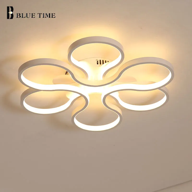 

Top Sale Modern Led Ceiling Light For Living room Bedroom Dining room Led Lustres Simple Led Ceiling Lamp Luminaries AC110V 220V