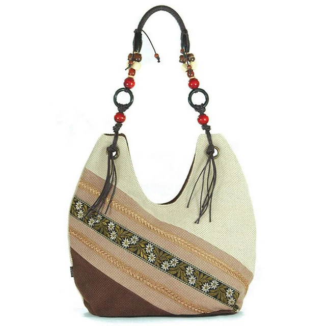 Linen Woman Bag Vintage Hmong Tribal Ethnic Handbags Thai Indian Linen Woman Bag Vintage Hmong Tribal Ethnic Handbags Thai Indian Women S Messenger Bags Embroidery Fashion Leisure
