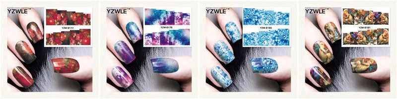 WUF 1 упаковка(10 шт) DIY Nail Art переводная Фольга Наклейка Красота ремесло аксессуары для маникюра салон# XKT-N10