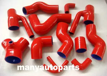 

FOR Audi S4 B5/A6 Quattro 2.7T TT C5/Turbo V6 INTERCOOLER BOOST RED HOSE 97-04