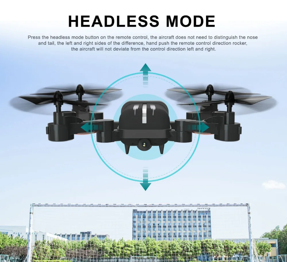 Радиоуправляемый квадрокоптер Bayangtoys X26 с камерой FPV Wi Fi 1080P Дрон удержанием высоты