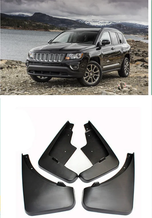 

4 шт., брызговики для Jeep Compass 2011 2012 2013 2014