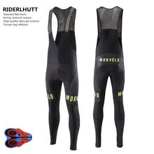 Morvelo Men Sport Breathable Spring Autumn Cycling Pants Bike Pant Cycle 9D Gel Pad Riding Clothing Bicycle Bike MTB Trousers