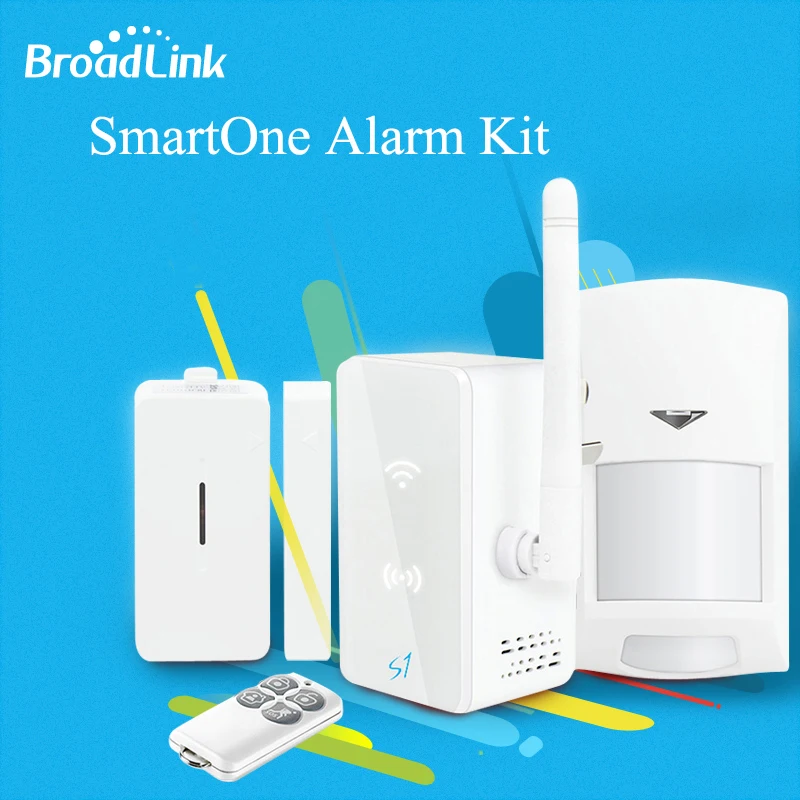 Broadlink S1C SmartOne сигнализация охранный детектор датчик комплект для дома система автоматизации умного дома IOS Android пульт дистанционного управления