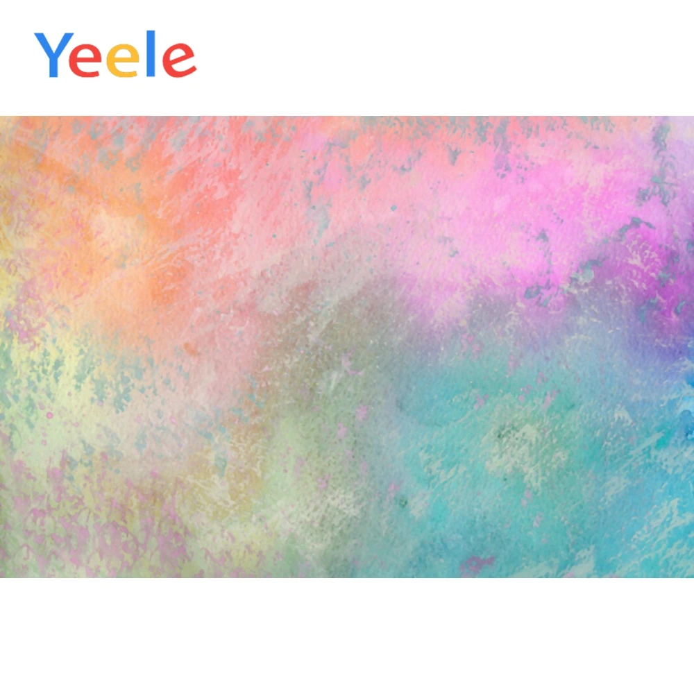 

Yeele Gradient Colorful Doll Pet Props Backgrounds Wall Posters Scene Photography Newborn Photographic Backdrop For Photo Studio