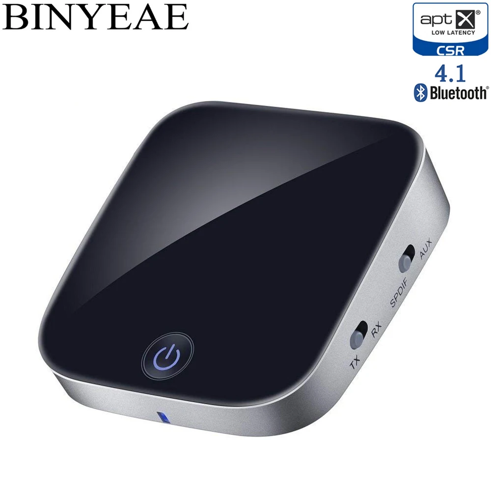 Binyeae Bluetooth Aptx low latency Optical Toslink SPDIF RCA 3 5mm Transmitter font b Receiver b