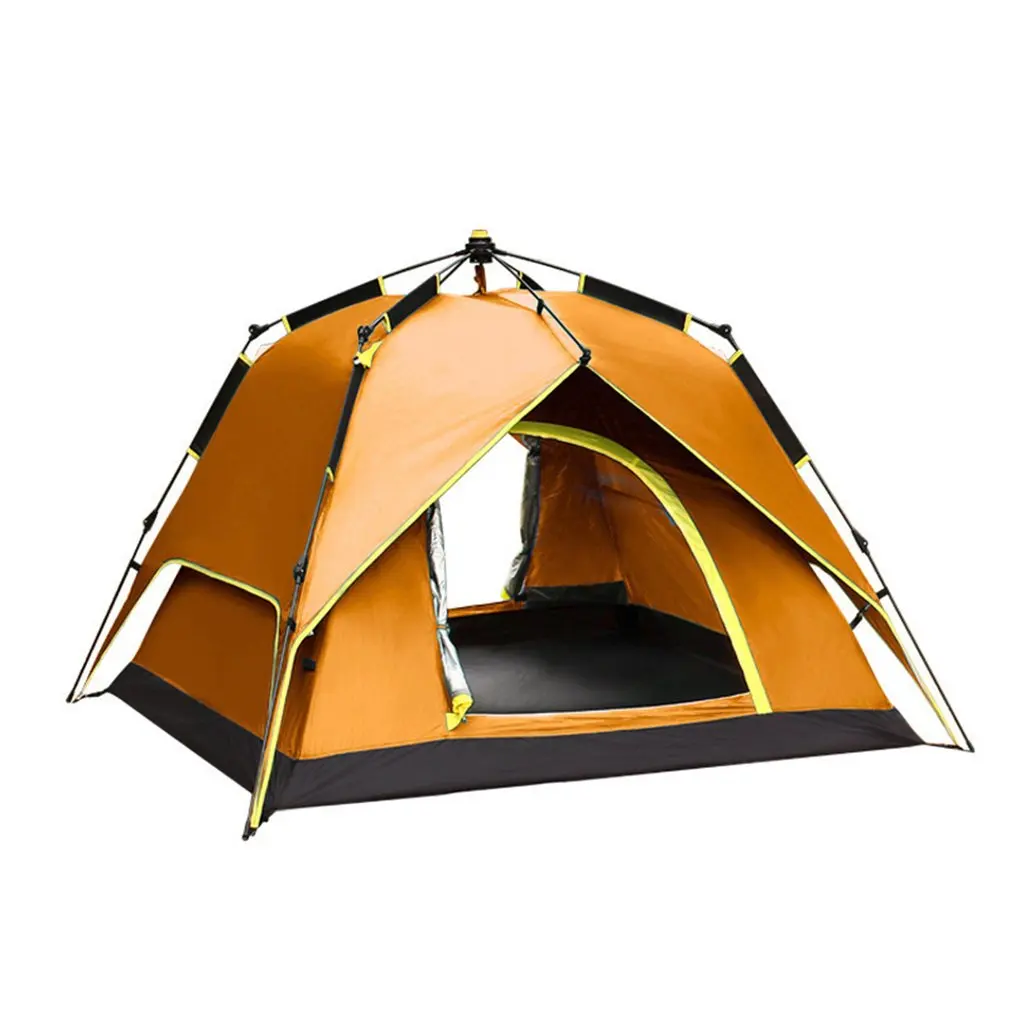 

New Arrival 3-4 Person Portable Fully Automatic Rainproof Tent Double Layers Outdoor Camping Hiking Fishing Backpacking Tent