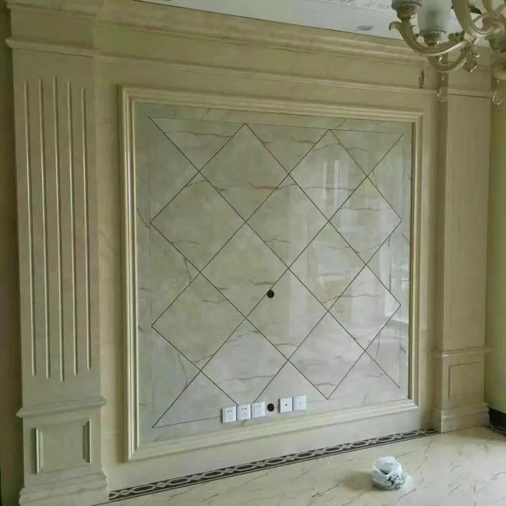 Tangan Diukir Dari Batu Alam Ini Antik Putih Marmer Dinding