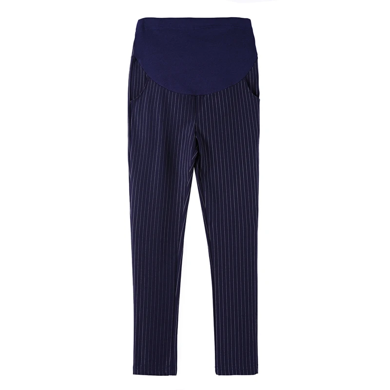 

Summer Pregnancy Pants Striped Maternity Pants High Waist Trousers for Pregnant Women Casual Nursing Trousers Maternity Clothing