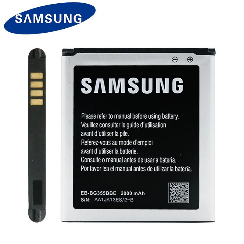 

Samsung Original Battery Replacement for Samsung Galaxy Core 2 G355 G3556D G3558 G355M 2000mAh EB-BG355BBE With NFC