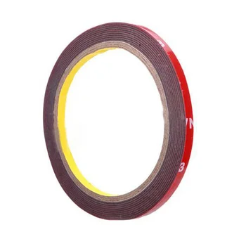 

5PACK 2X 3m 300cm 6mm Foam Tape Car Auto Truck Acrylic Attachment Double Side Adhesive