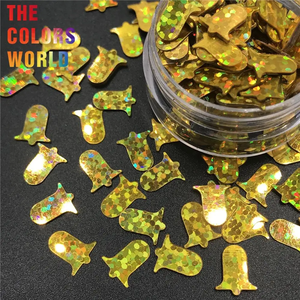 

TCT-246 Christmas Cane Bell Stocking Sequins Not Solvent Resistant Xmas Makeup Handwork Crafts DIY Accessoires