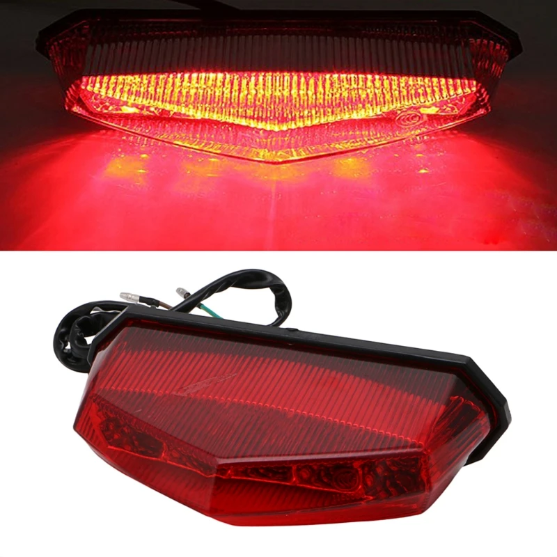 Universal DC12V RED 10LED Motorcycle ATV Dirt Bike Brake Stop Running