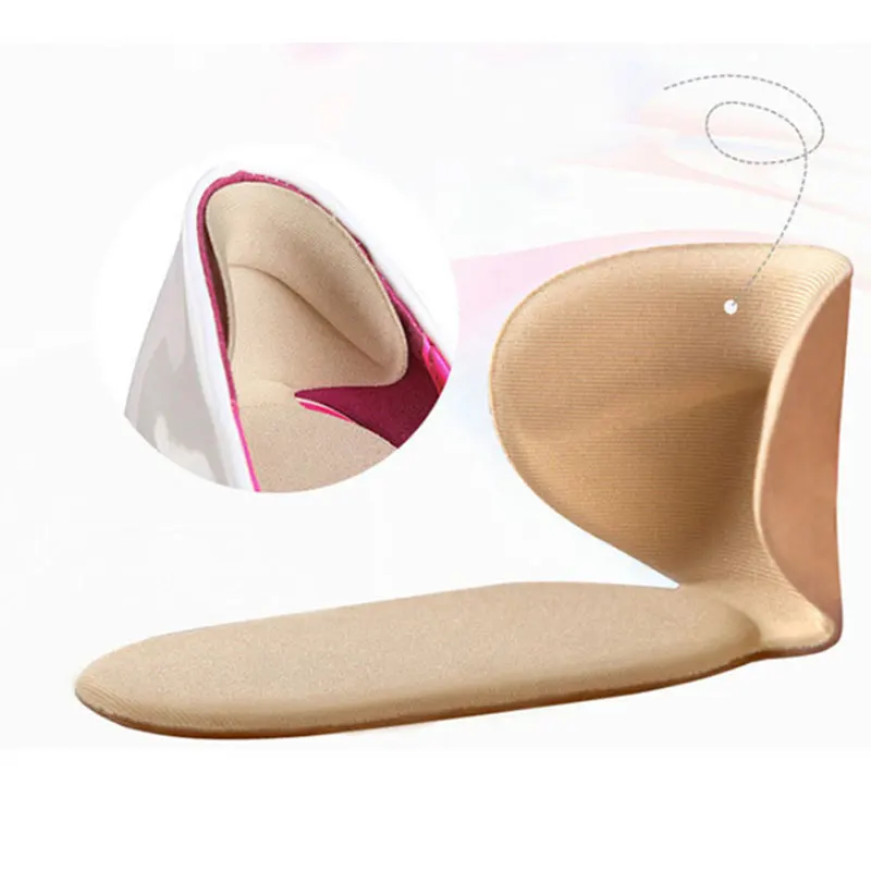 Orthotic Arch Support Silicone Gel Insole T-Shape Non Slip Heel Protector Liner Shoe Insole orthopedic pad insole Relieve Pain