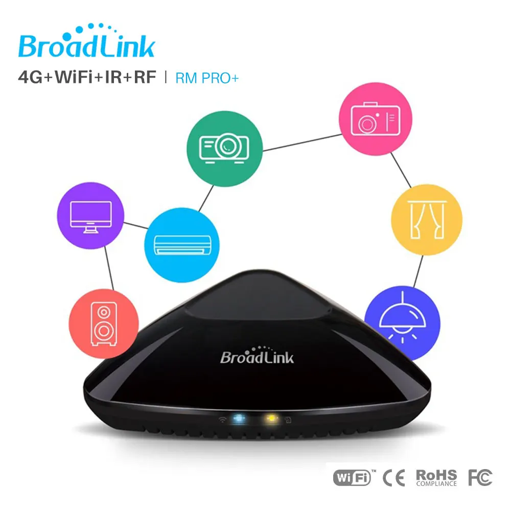 Настенный сенсорный выключатель Broadlink Zigbee WiFi светильник RF 433 МГц беспроводное