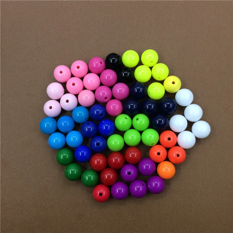 Wholesale 150pcs 6-18mm Acrylic Beads Imitation Pearls Round Shape Straight Hole Candy Handmade Loose Diy Jewelry |