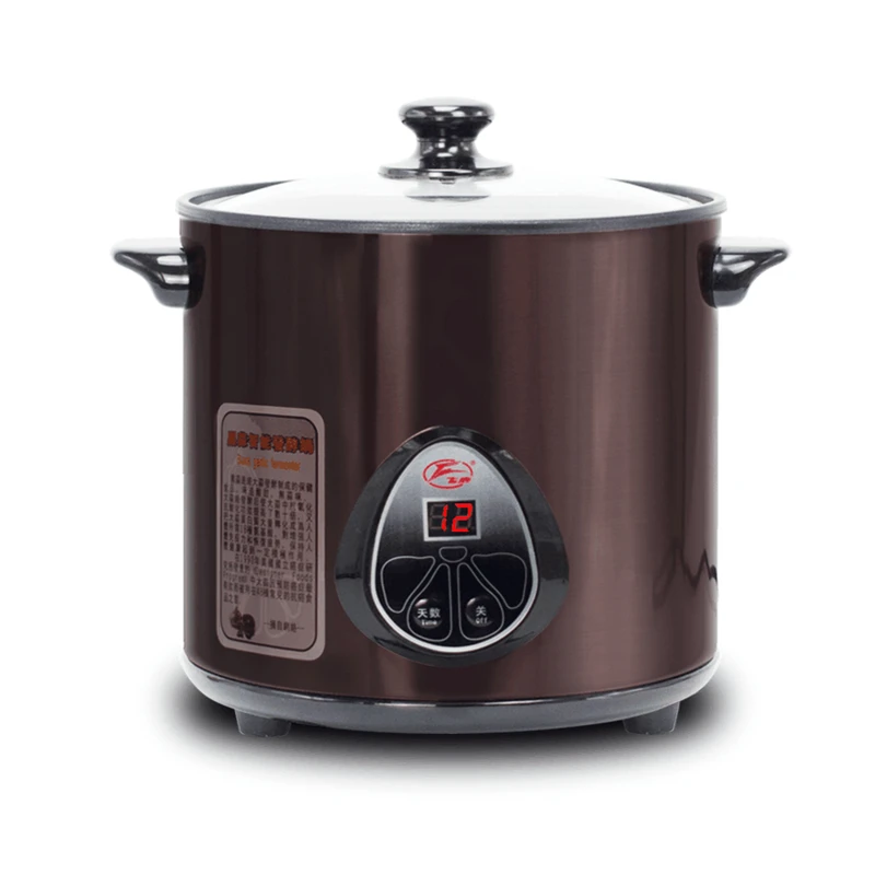 

220V 4L Intelligent Black Garlic Fermenting Machine Health Food Maker For Household Kitchen Food Processor Tool With Off Memory