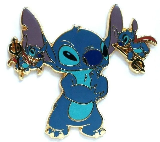 

Cartoon Film Series Lilo & Stitch Pin Paris Pin Interstellar Baby Halloween Twin Devil Phnom Penh Badge Brooches Collection Fans