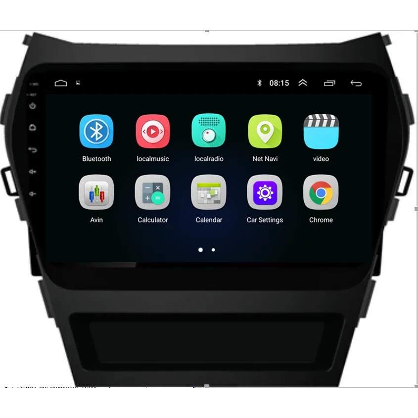 

ChoGath 9 inch Android 9.0 1024*600 Capacitive screen for HYUNDAI Santa Fe 2011-2017 TUCSON with WIFI ,steeling wheel control