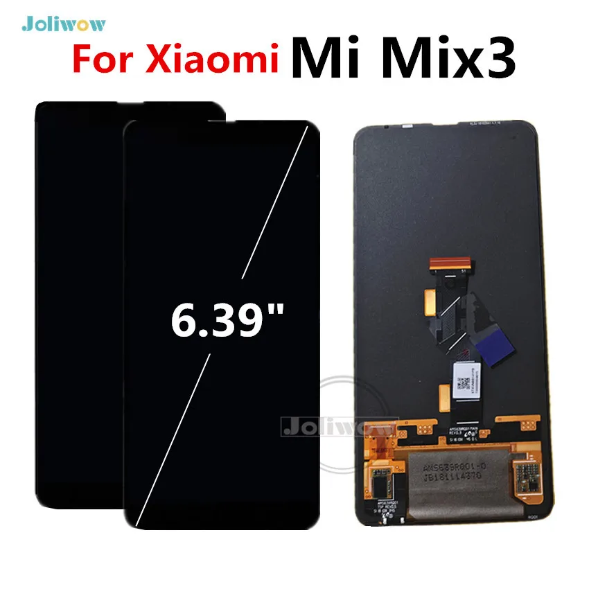 

AMOLED LCD FOR Xiaomi Mi Mix 3 LCD Display+Touch Screen Digitizer Replacement Accessories Parts FOR Xiaomi mix3 lcd