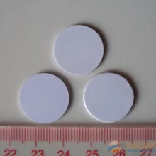 RFID13.56 метки ПВХ Карта RFID 25 мм диаметр ISO14443 Монета тег контроля доступа карты 200 шт./лот