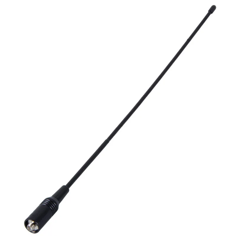 2pcs NAGOYA NA-771 Dual Wide Band VHF/UHF 144/430MHz Handheld Radio Soft Antenna SMA-F Female Black J6106A 2
