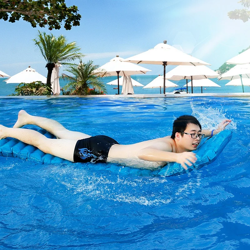 Outdoor Nature Hike Inflatable Mattress Camping Mat Naturehike Air Mattress Single Mattress Camping Mat Folding Hot