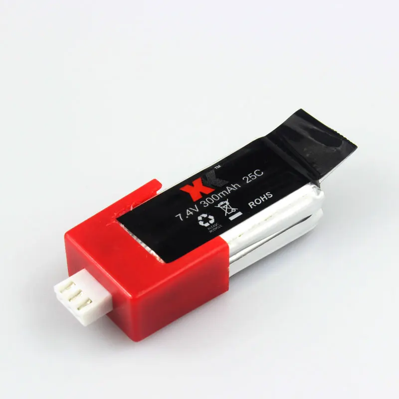 

7.4V 300mah XK.2.K120.010 XK K120 Battery WLToys R/C Helicopter Accessories Spare Parts