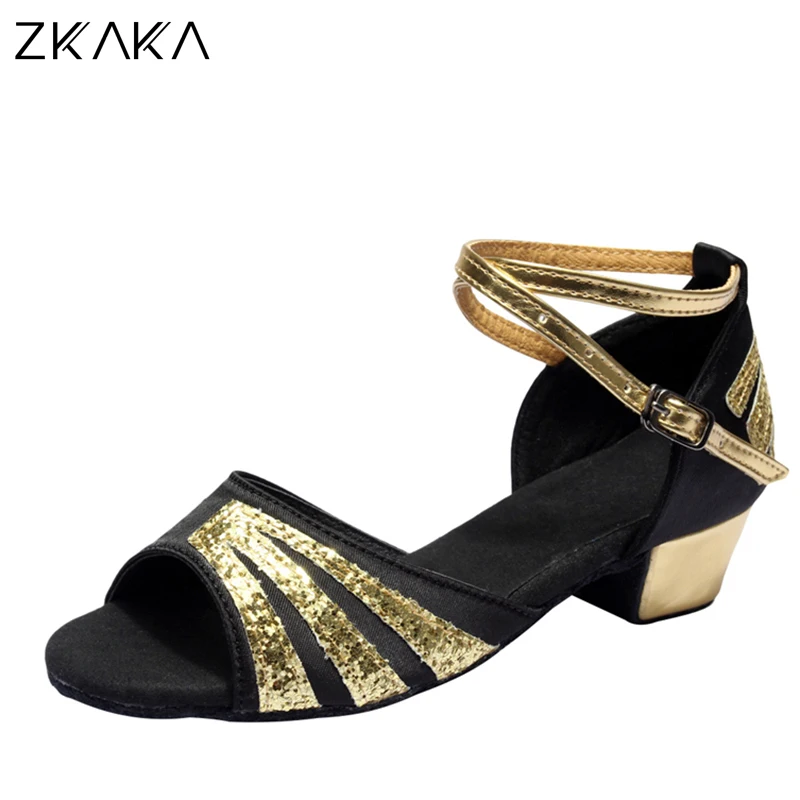 

ZKAKA Girls Latin Shoes