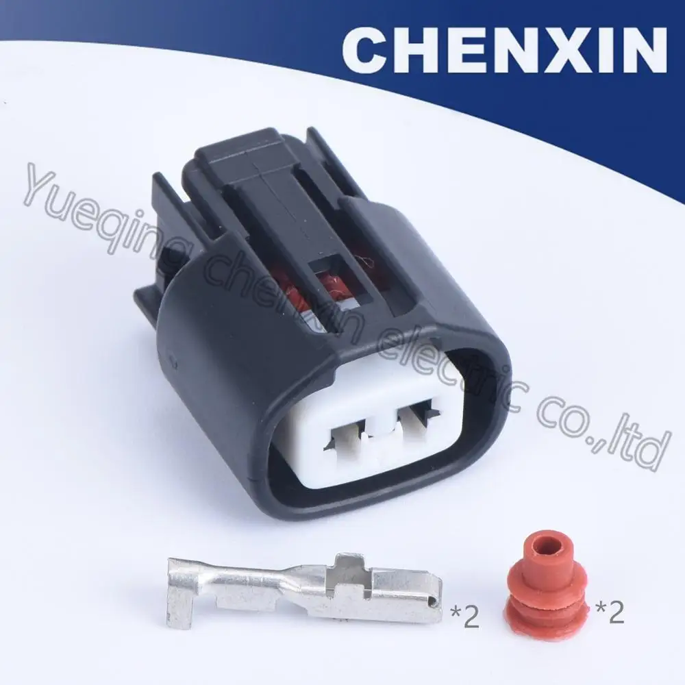 Black 2 pin waterproof auto connector plastic housing sheath female 6189-0706 car electri wire ABS sensor plug | Автомобили и