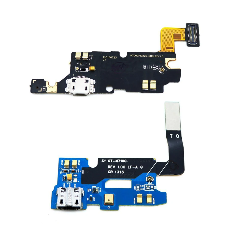 5 шт./лот для Samsung Galaxy Note 1 N7000 i9220 i9228 2 N7100 USB порт зарядное устройство зарядный