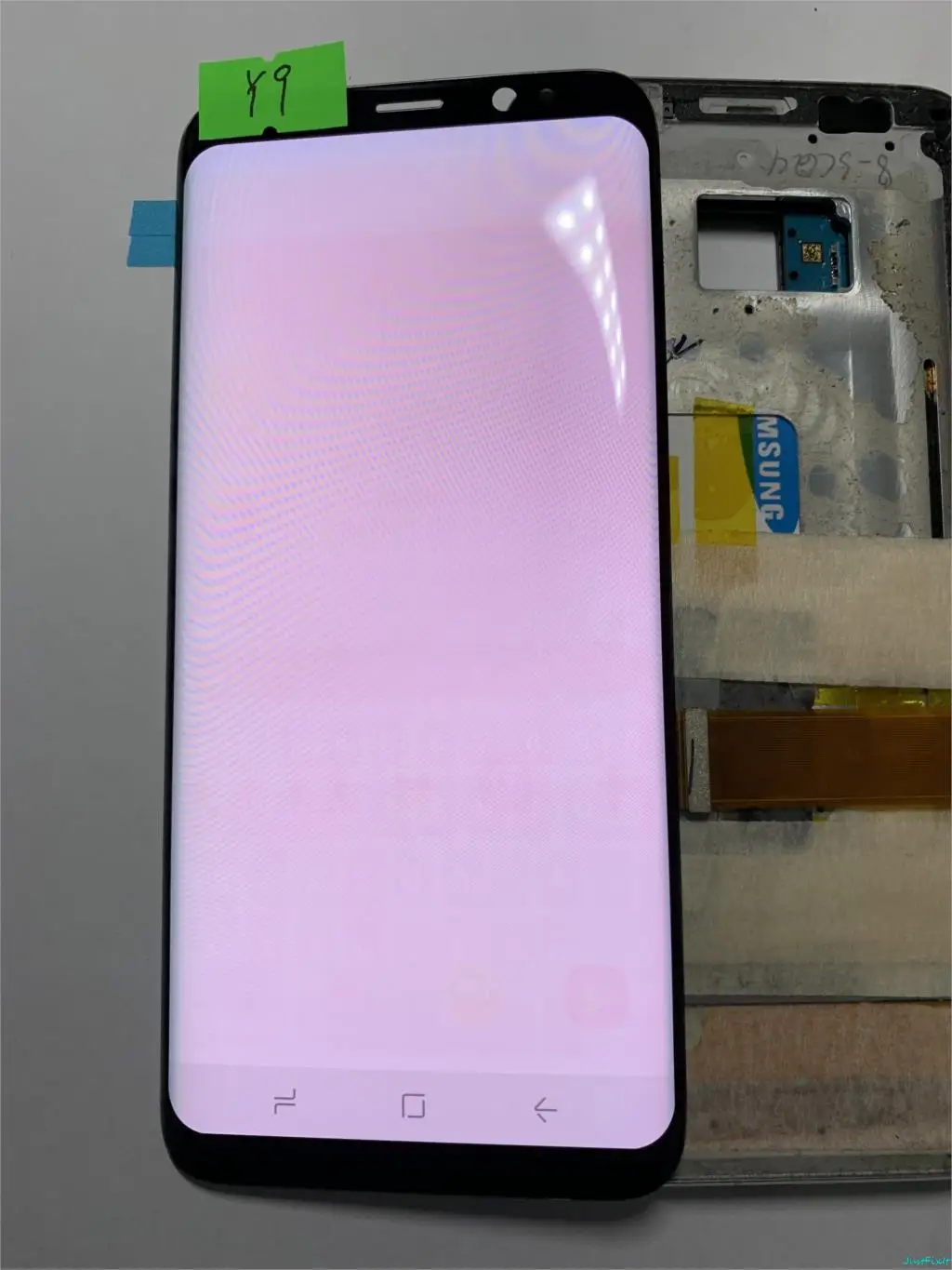 

For Samsung Galaxy S8 S8+ plus G950 G950F G950U G955f G955fd Burn-in Shadow Lcd Display With Touch Screen Digitizer Super AMOLED