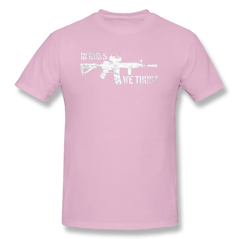Summer Tops Tees Family Short Sleeve Boy Top T-shirts TpicOriginaltitle Summer Autumn T Shirt O Neck Drop Shipping In Guns We Trust 19934 pink