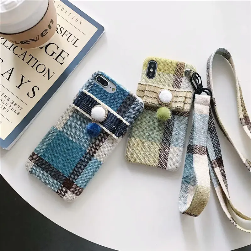 

Vannego new cloth Case For iPhone X XS Xs max Xr 7 8 6 6s plus pure color fabric style phone case cover sfor iphone Xs max funda