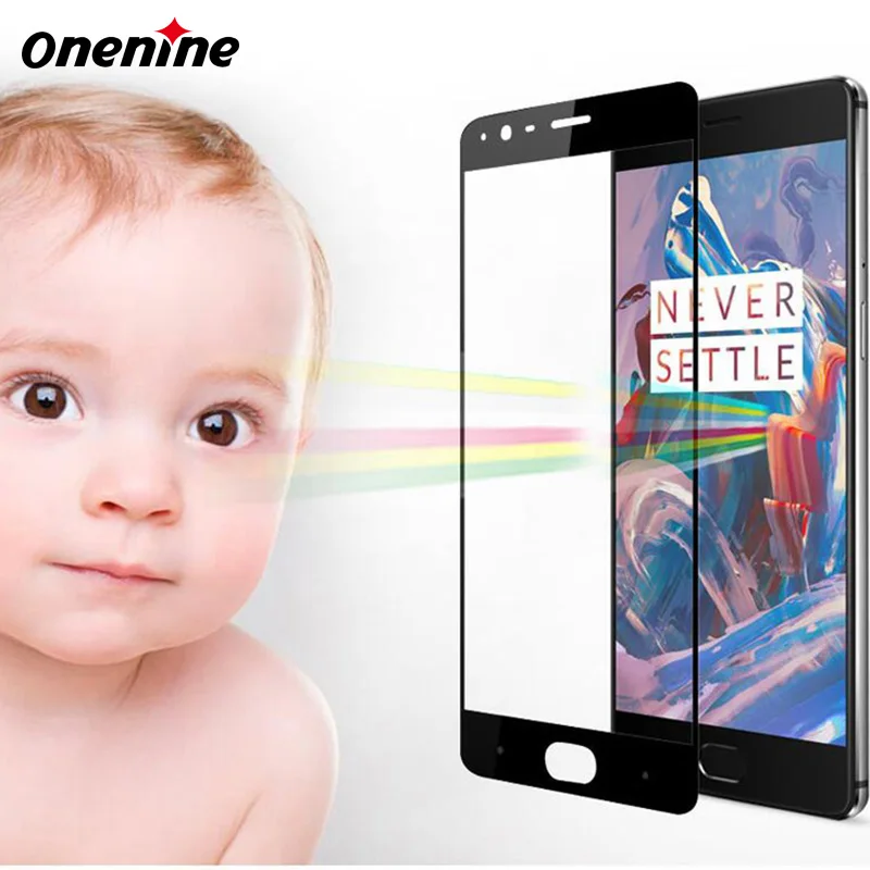 

Onenine 4D Curved Tempered Glass Screen Protector for Oneplus 5 A5000 Protective Film 3D Explosion Proof Glass for One Plus Five