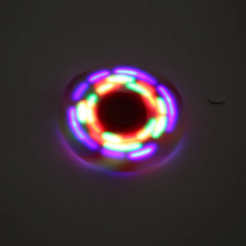 LED Light Hand Finger Spinner 2017 Hand Spinner For Autism and ADHD Relief ABS + Metal Bearings Anti_Stress Toys Gift 7 Colors LED Light Hand Finger Spinner 2017 Hand Spinner For Autism and ADHD Relief ABS + Metal Bearings Anti_Stress Toys Gift 7 Colors