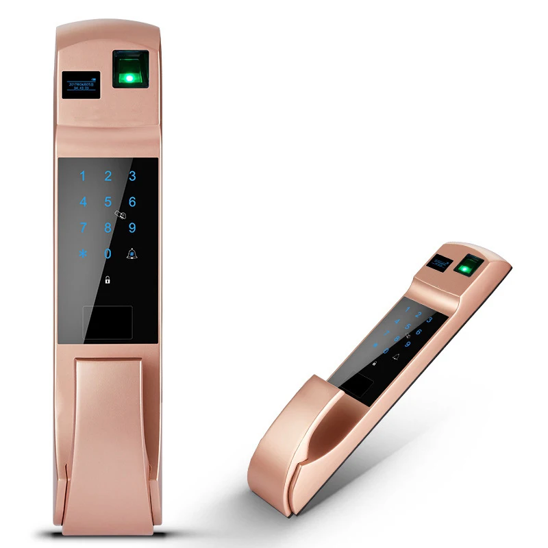 5 In 1 Smart Fingerprint Lock Digital Electronic Door Lock For Fingerprint Passwords Cards Key APP