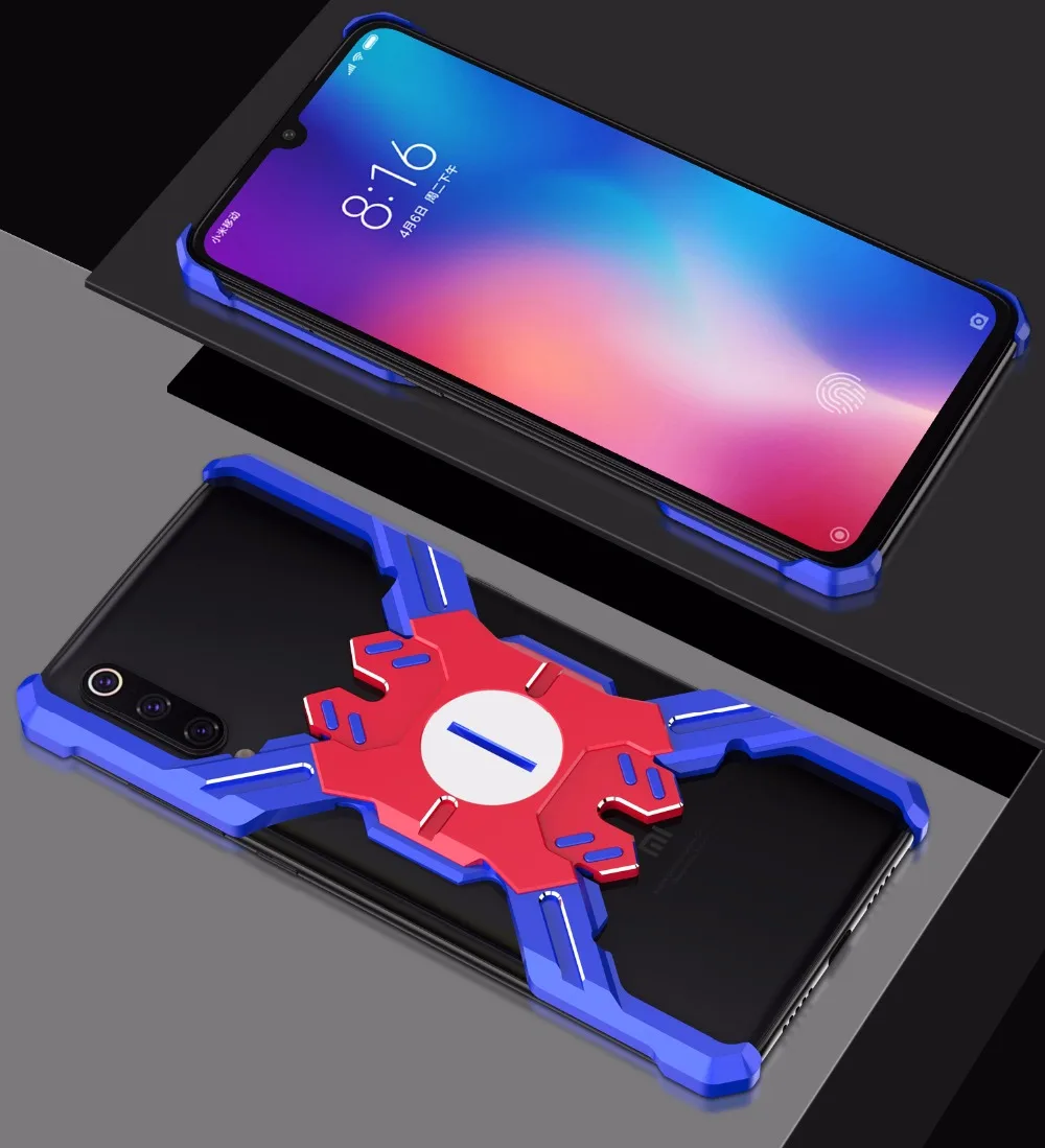 Для Xiaomi Mi 9 чехол Роскошный противоударный механический металлический алюминиевый каркас для телефона защитный чехол для Xiaomi Mi 9 защитный чехол