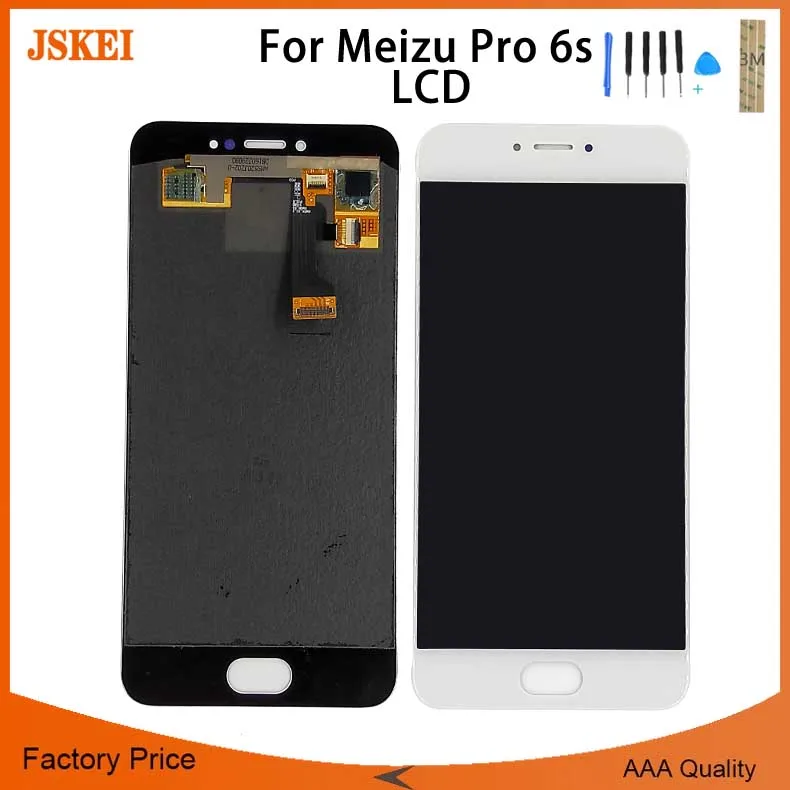 

For Meizu Pro 6S LCD Display Touch Screen Digitizer Sensor Assembly Replacement 5.2 inch For Meizu pro 6s LCD No Dead Pixel