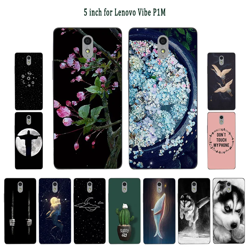 

Phone Cases For Lenovo Vibe P1M Silicone Beans Painted Protector for Lenovo P1M Cover For Lenovo Vibe P1Ma40 P1 M Coque