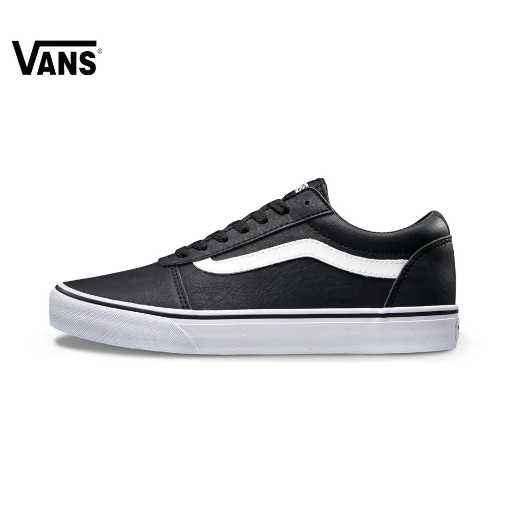 Original Vans New Arrival Black Color Low-Top Men's Skateboarding Shoes Sport Shoes Sneakers