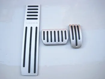 

Aluminium alloy Accelerator Foot Rest Modified Pedal Pad for TESLA Model X / Model S Car Styling Decoration Accessory Plate
