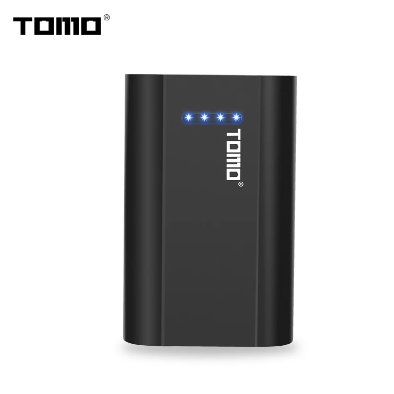 

TOMO P3 New LED indicator 18650 lithium battery charger box for 3.7 V 18650 3 rechargeable slots with charging power bank