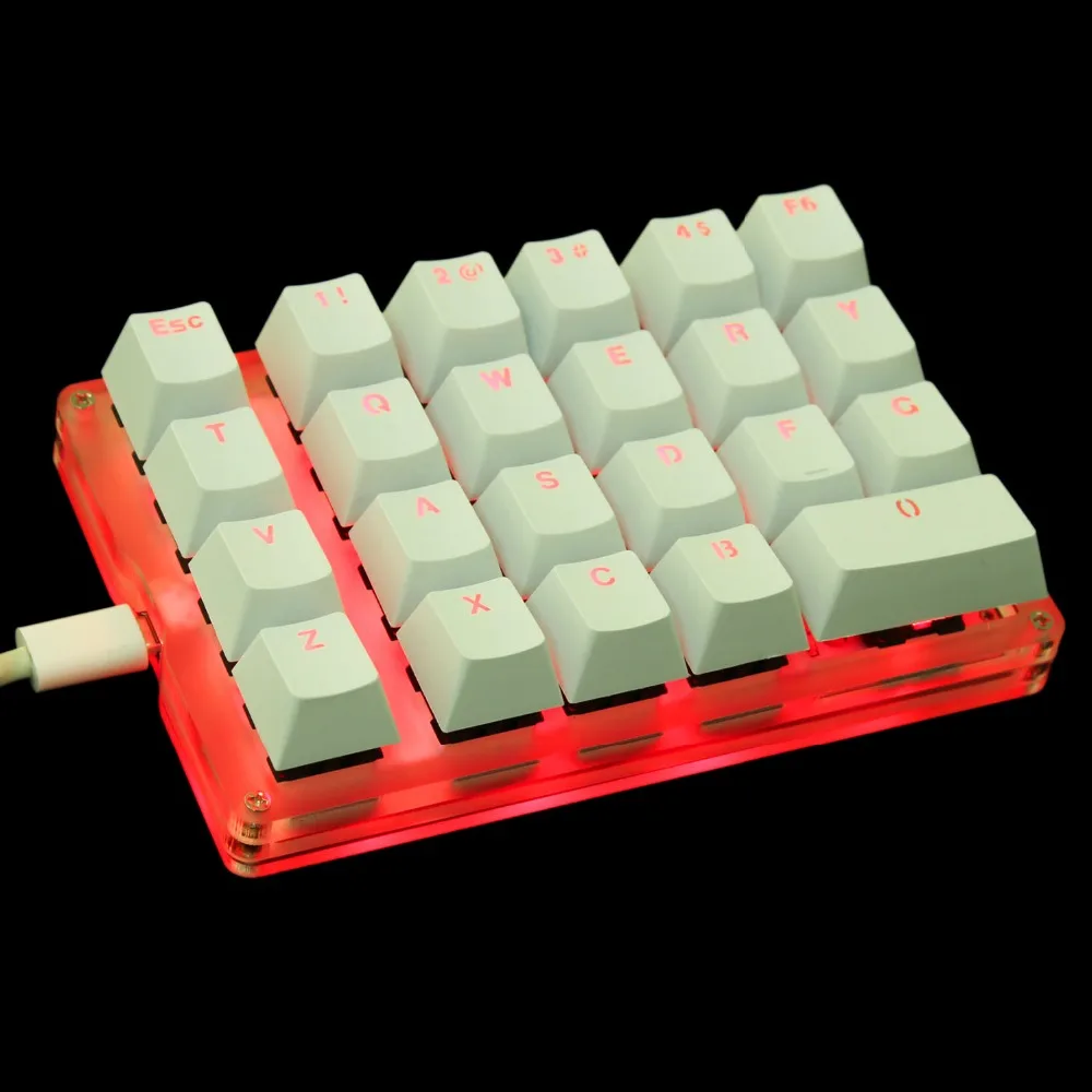 Ymdk-teclado Mecânico Numpad para Lol Battlegrounds Suporte Programável Função Macro mx Cherry Switches 21 23 24 Key - Imagem 2