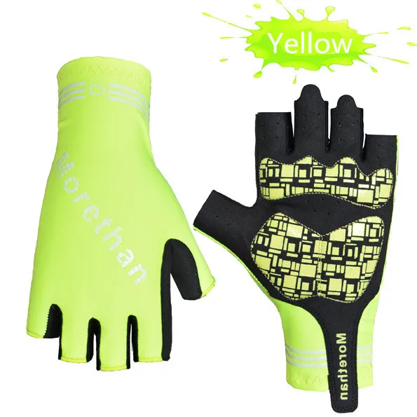 Мужские велосипедные перчатки, полупальцевые велосипедные перчатки,, Прямая, универсальные варежки, высокое качество, дышащие, 6 цветов