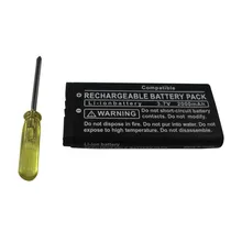 2000 мАч Перезаряжаемые литий-ионный Батарея+ средство обновления Комплект для Nintendo DSi NDSi