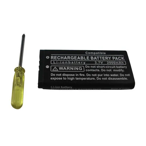 

2000mAh Rechargeable Lithium-ion Battery + Tool Pack Kit for Nintendo DSi NDSi