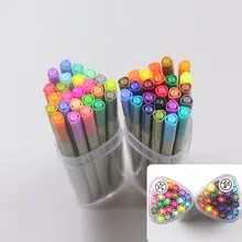 Finecolour EF300 на водной основе цветной Fineliner 0,3 мм 48 цветов Профессиональный Эскиз Рисование Искусство маркеры